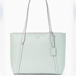 kate spade Cara Large Tote Seawater Color NWT
